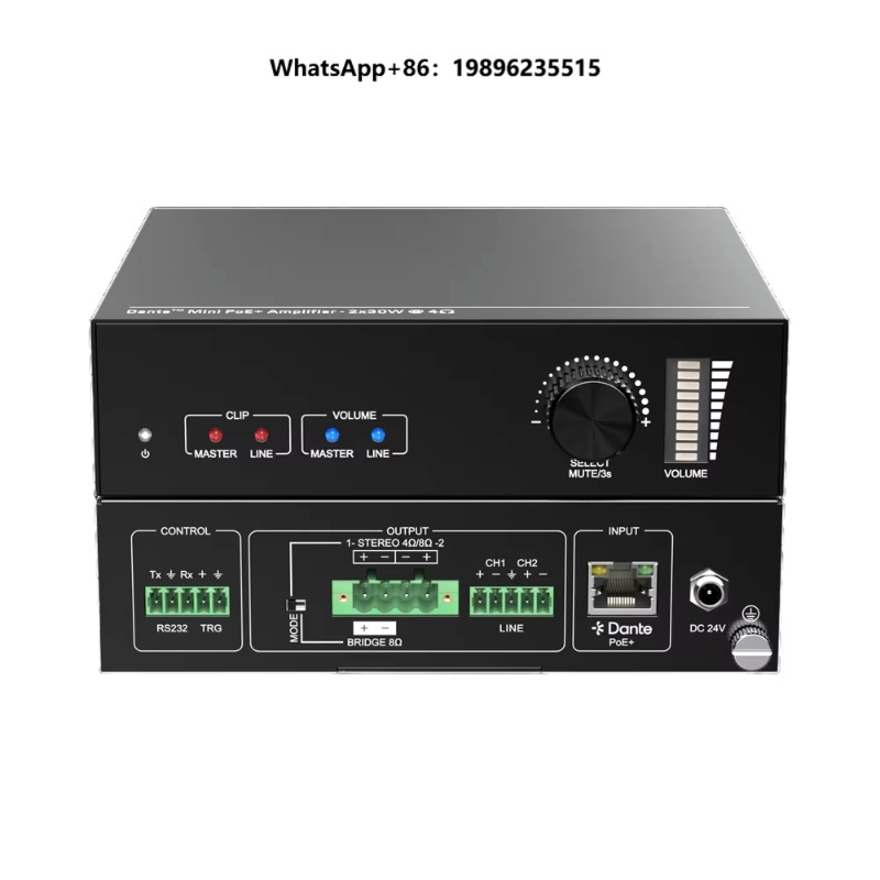 Portable Amplifier Mini - مكبر صوت احترافي محمول صغير بقناتين