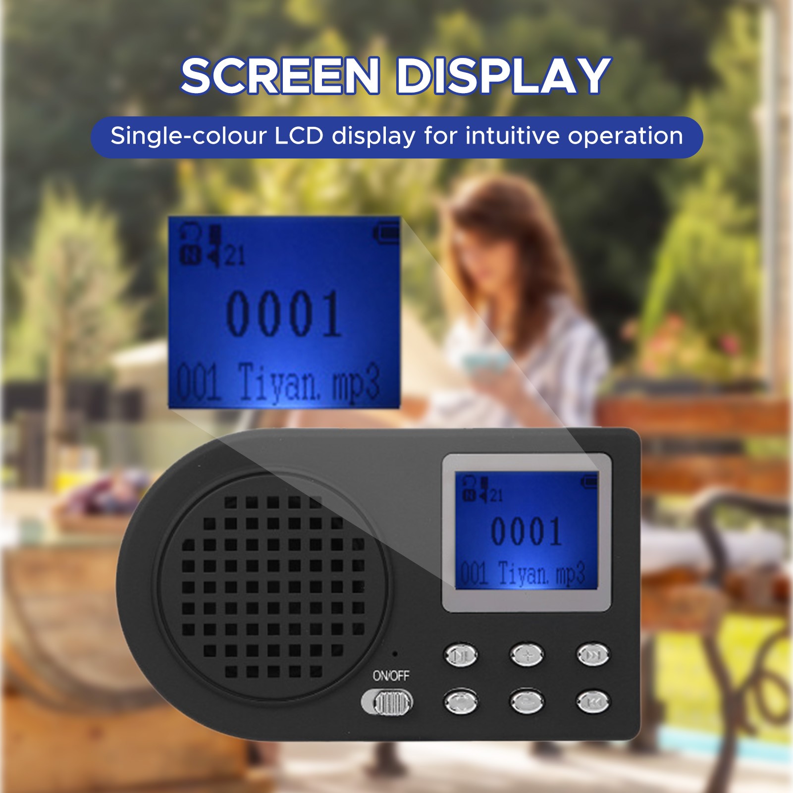 Metronome Digital - مشغل MP3 رقمي جديد للاستخدام الخارجي