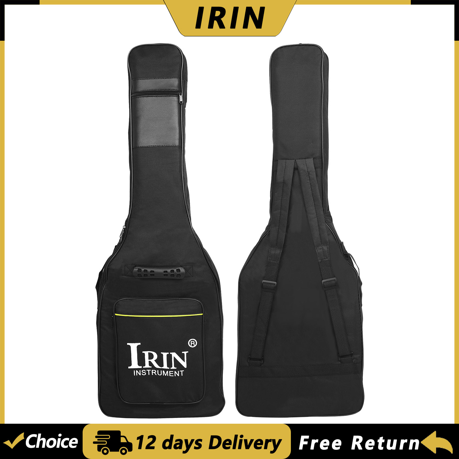Guitar Strap Padded - حقيبة جيتار كهربائي IRIN MC23 مقاومة