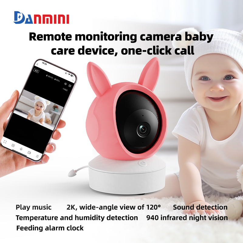 Audio Music Videos - Danmini 1080P مراقبة الطفل موبايل Tuya