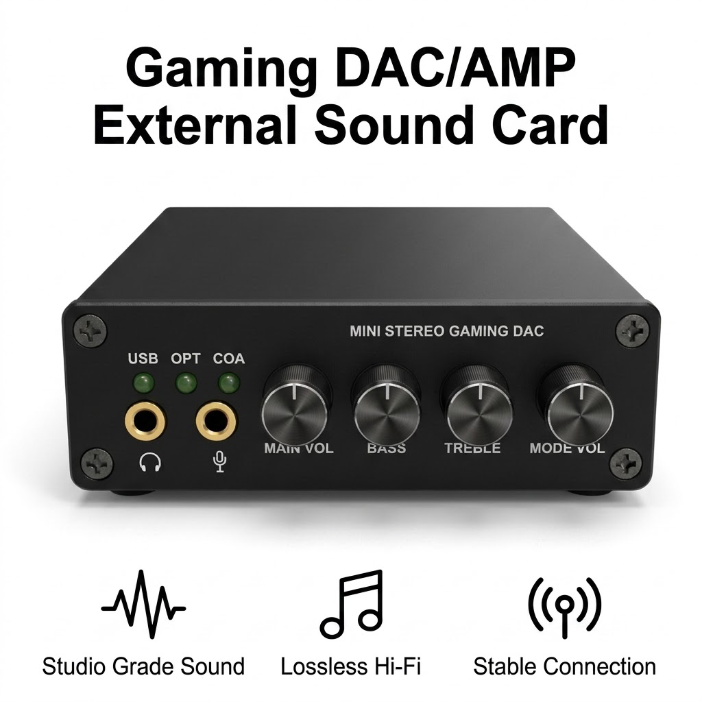 Portable Amplifier Mini - مكبر صوت صغير للألعاب مع مضخم