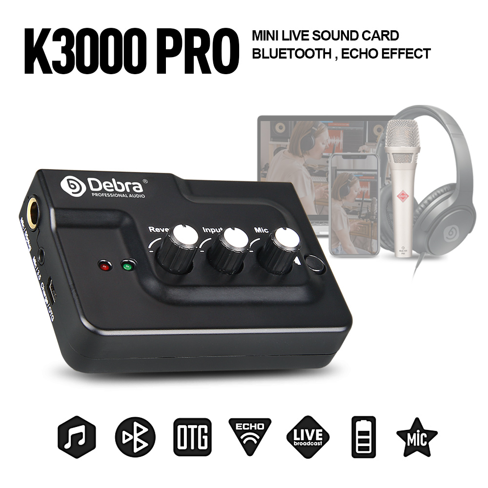 Audio Music Recorder - K3000 برو بطاقة الصوت الموجهة ،