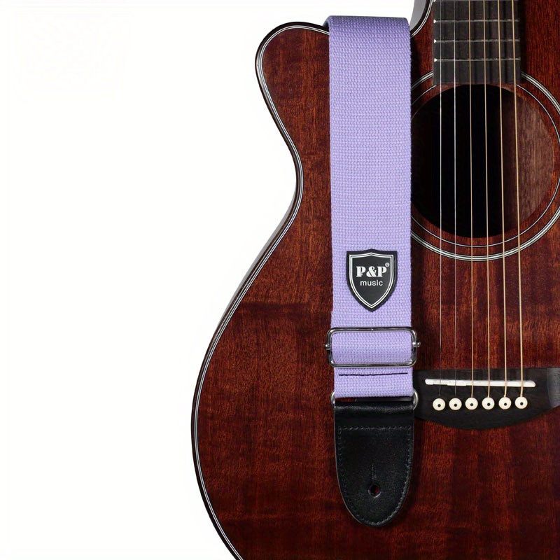 حزام جيتار ذو ألوان نابضة بالح - مراجعة Guitar Strap Padded وسعره