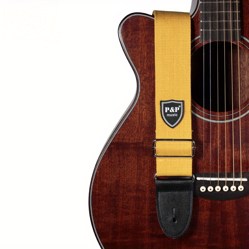 حزام جيتار ذو ألوان نابضة بالح - مراجعة Guitar Strap Padded وسعره