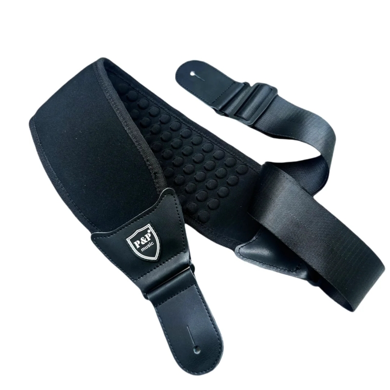 مجموعة أحزمة جيتار إسفنجية ثلا - مراجعة Guitar Strap Padded وسعره