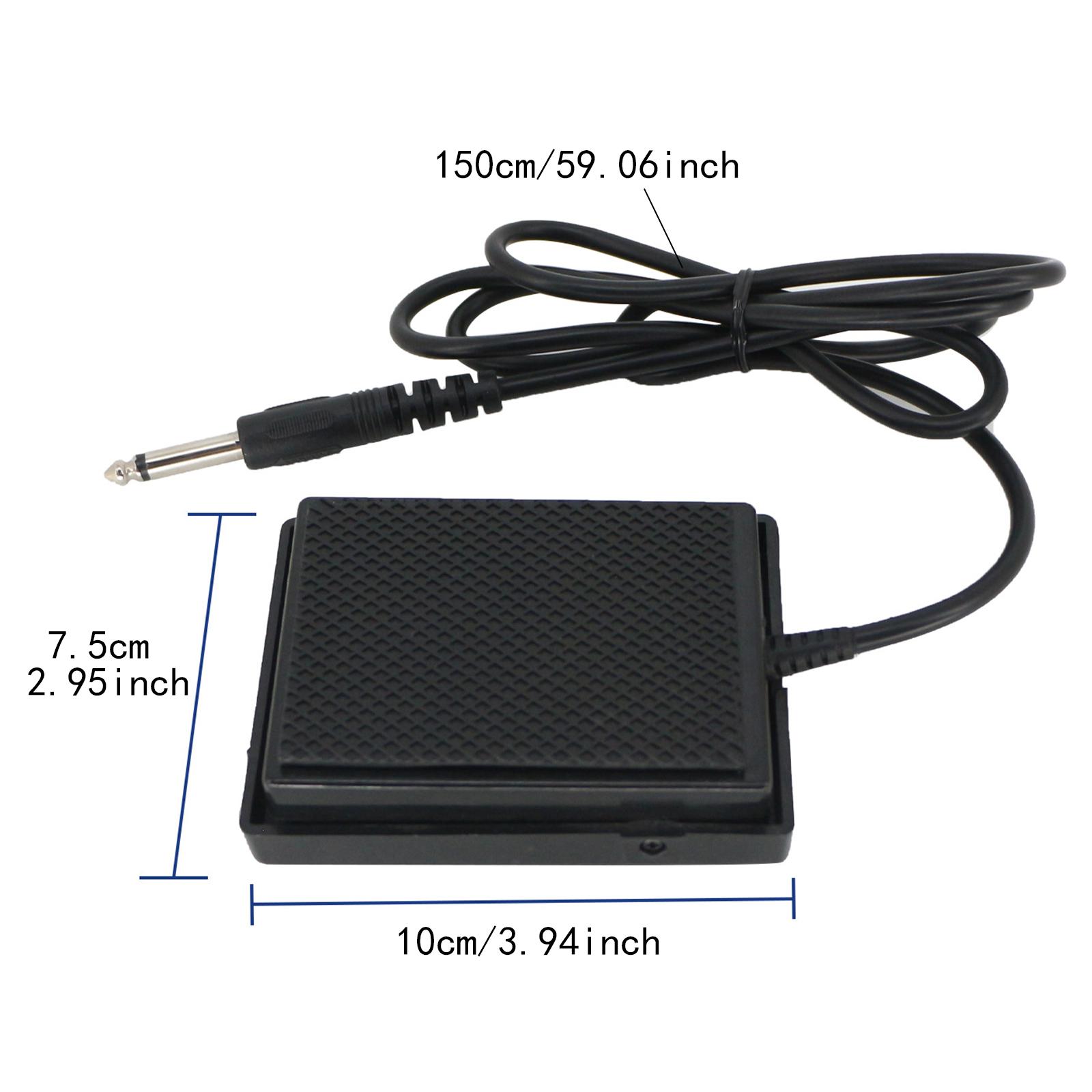 دواسة كهربائية للبيانو بمقبس 3 - مراجعة Piano Sustain Pedal وسعره