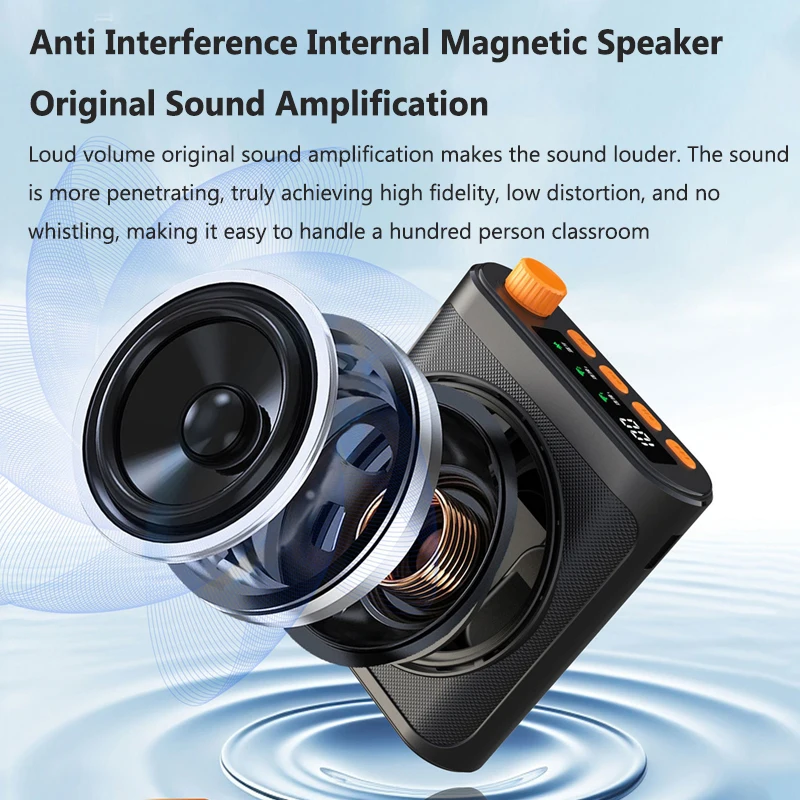 مضخم صوت محمول مع ميكروفون Lav - مراجعة Portable Amplifier Mini وسعره