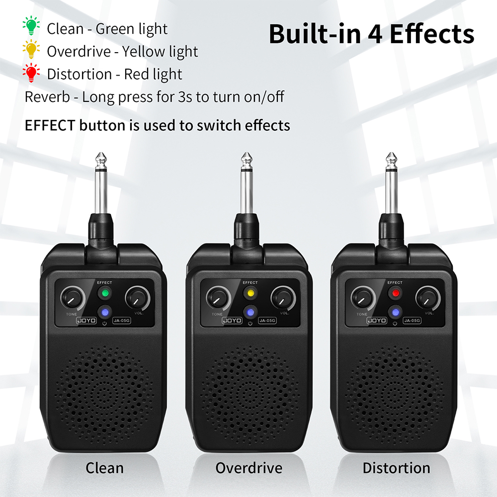 مكبر صوت جيتار JOYO JA-05G مدم - مراجعة Portable Amplifier Mini وسعره