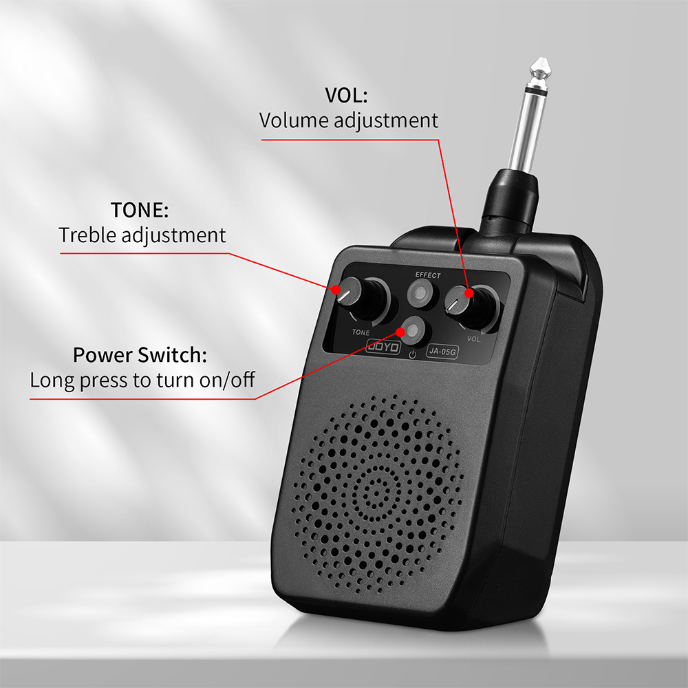 مكبر صوت جيتار JOYO JA-05G مدم - مراجعة Portable Amplifier Mini وسعره