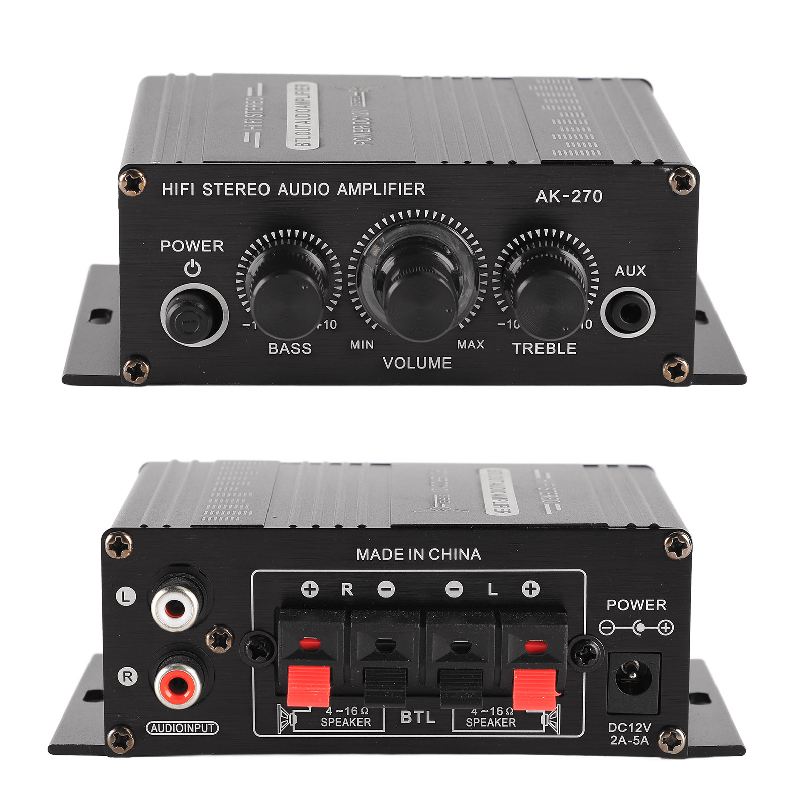 مضخم صوت استيريو للدراجات النا - مراجعة Portable Amplifier Mini وسعره
