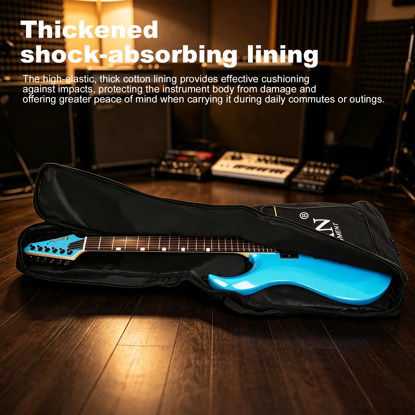 حقيبة جيتار كهربائي IRIN MC23  - مراجعة Guitar Strap Padded وسعره