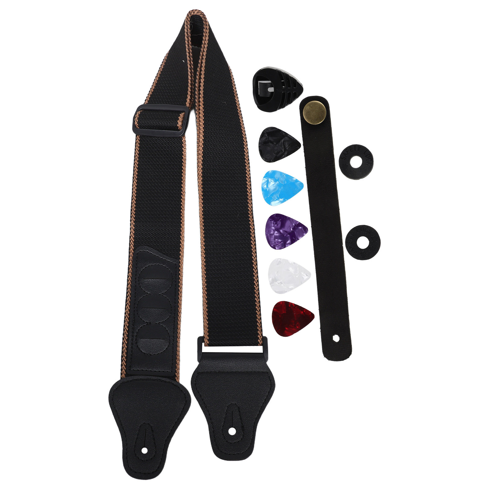مجموعة حزام جيتار قابل للتعديل - مراجعة Guitar Strap Padded وسعره