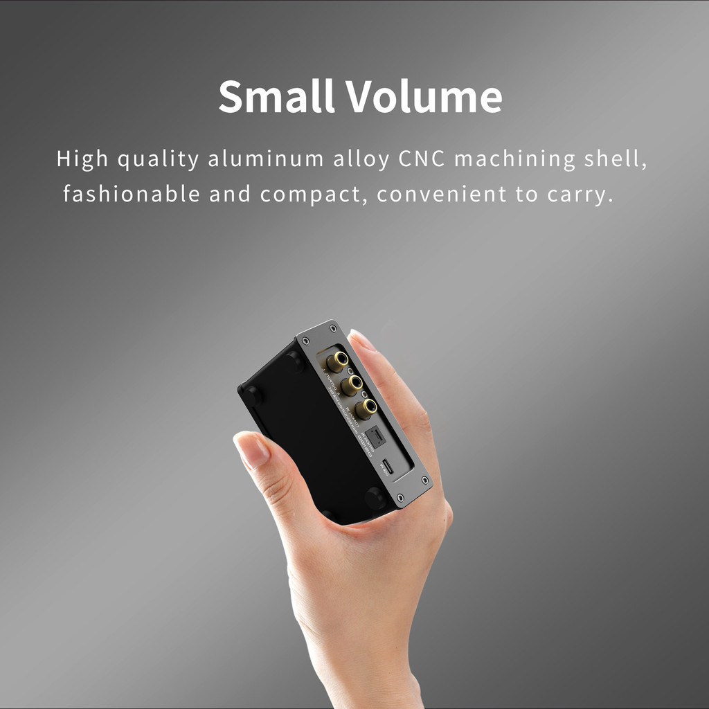 SMSL DS100 MQA MQA-CD وحدة فك  - مراجعة Portable Amplifier Mini وسعره