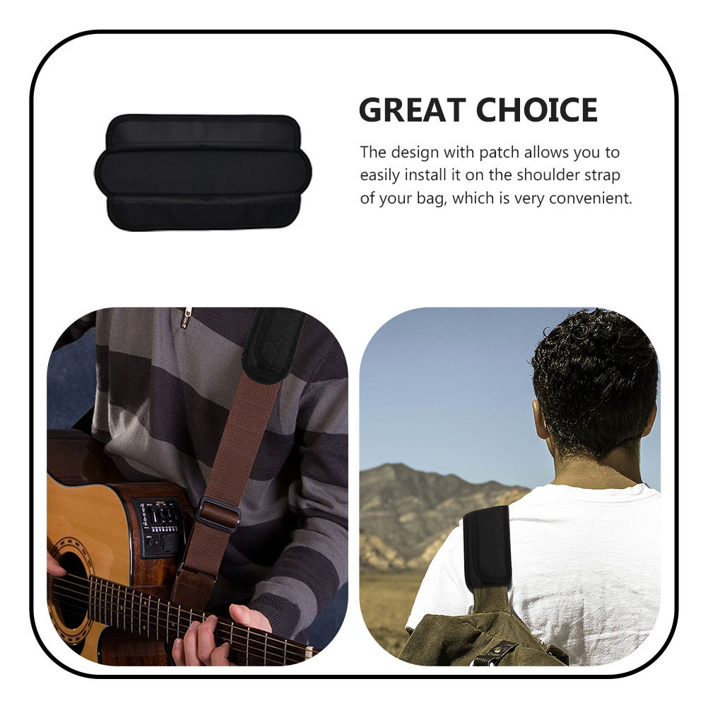 وسادة كتف ممتازة من القطن والب - مراجعة Guitar Strap Padded وسعره
