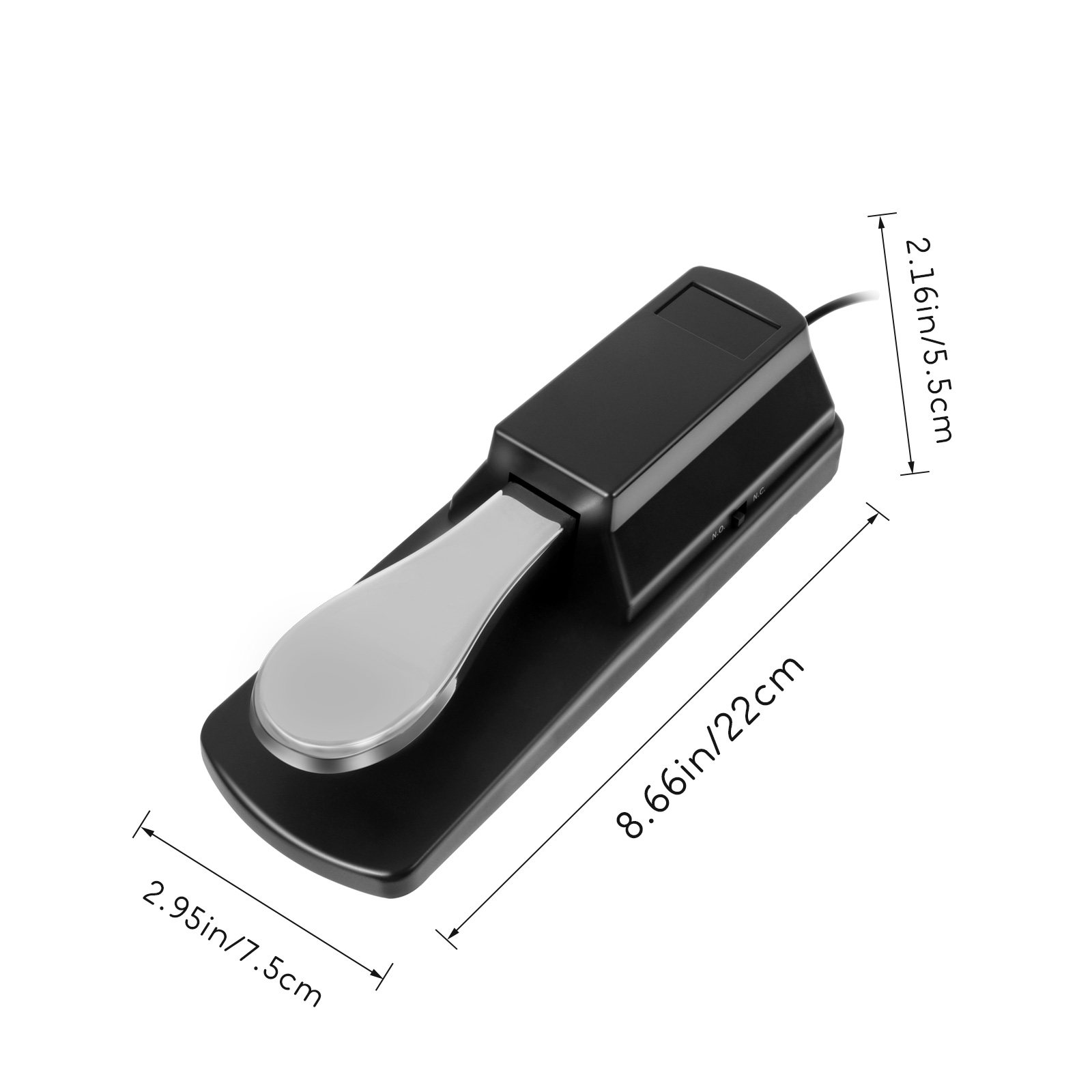 دواسة لوحة مفاتيح إلكترونية بأ - مراجعة Piano Sustain Pedal وسعره