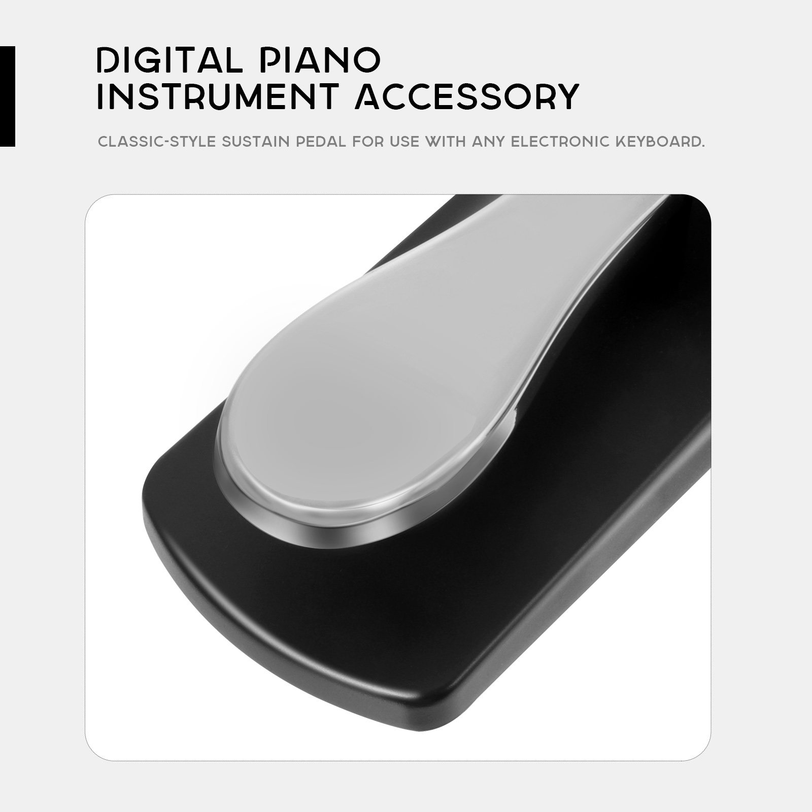دواسة لوحة مفاتيح إلكترونية بأ - مراجعة Piano Sustain Pedal وسعره