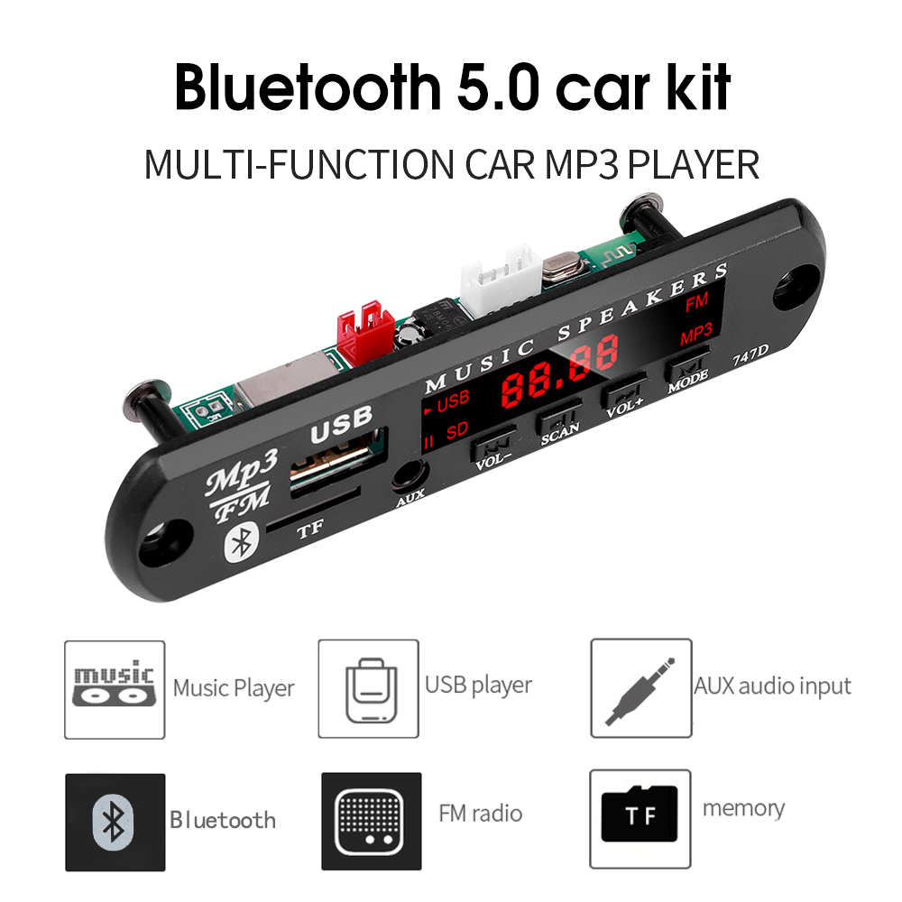 KEBIDU 9 فولت 12 فولت MP3 WMA  - مراجعة Audio Music Recorder وسعره